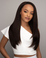 Feme 2-in-1 Nadia half wig - front view of hair down