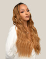 Feme 2-in-1 Lexi half wig - front view of hair down