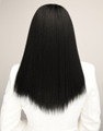 Feme 2-in-1 Monique half wig - back view of hair down