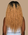 Feme Weave Jerry Bohemian curly synthetic hair extensions back view