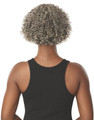 Outre Fab & Fly Grey Glamour Randy short human hair wig back view