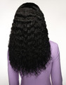 Woman wearing Feme Human Hair Weave Deep Wave