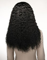 Woman wearing Feme Human Hair Water Curl
