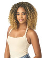 Woman wearing Outre X-Pression Twisted Up -  LaLa Wandcurl