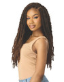 Woman wearing Outre X-Pression Twisted Up -  Swicy Afro Twist