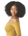 Woman wears Outre Melted Hairline - KINKYSOFT 3