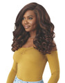 Woman wears Outre Melted Hairline - KINKYSOFT 6