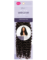 Packaging of Feme Human Hair Water Curl Natural Dark