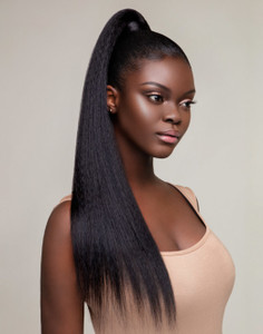 Feme Collection Ponytail Kink side view Feme Collection Ponytail Kink side view