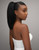 Feme 2-in-1 Eva half wig - side view of hair as a ponytail