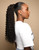 Feme Weave Deep Wave styled as a ponytail