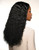 Woman wearing Feme Human Hair Water Curl