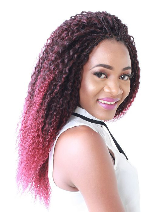X-Pression Weave On Active side view