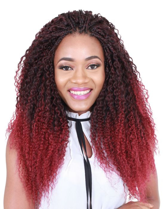 X-Pression Weave On Active front view