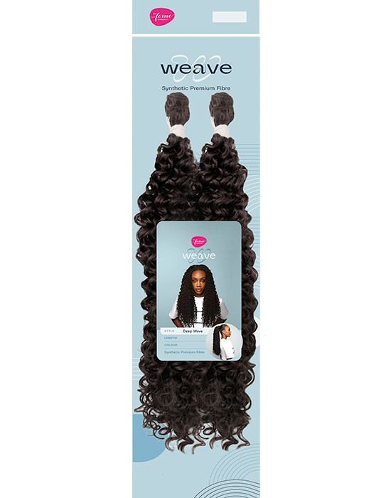 Feme Weave Deep Wave hair extension packaging
