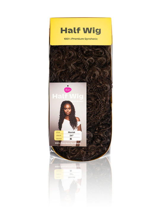 Feme Half Wig Mariah packaging