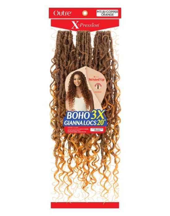 Packaging of Outre X-Pression Twisted Up - Boho Giana Locs
