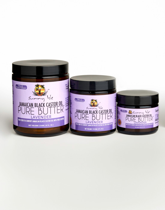 Jamaican Black Castor Oil -  Pure Butter - Lavender