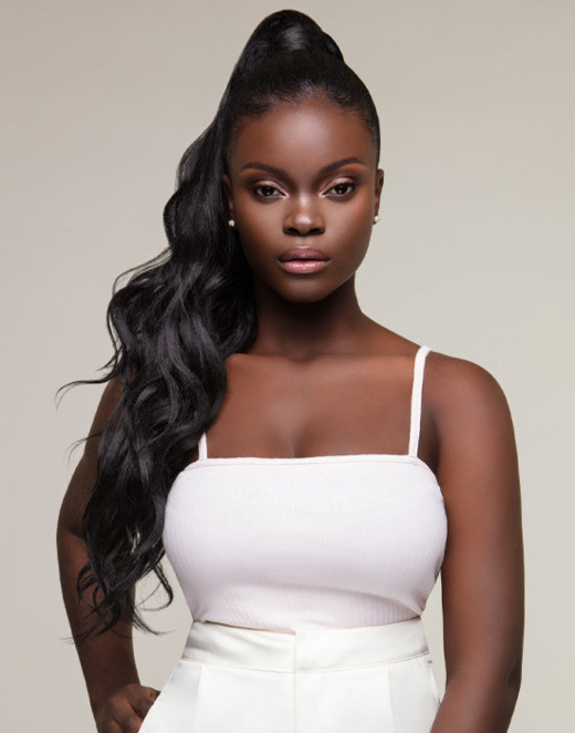 Feme Collection Ponytail Sashay front view