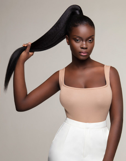 Feme Collection Ponytail Kink front view