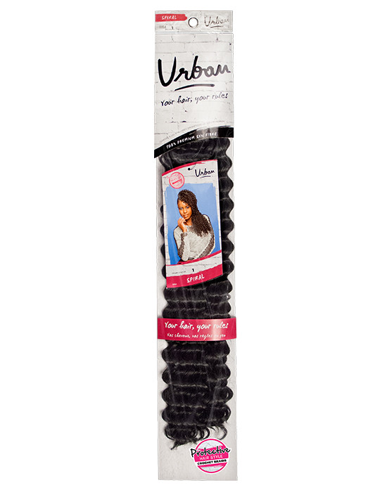 Urban Spiral braiding hair packaging