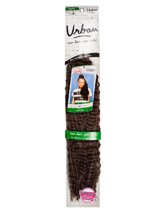 Urban Fresh braiding hair packaging