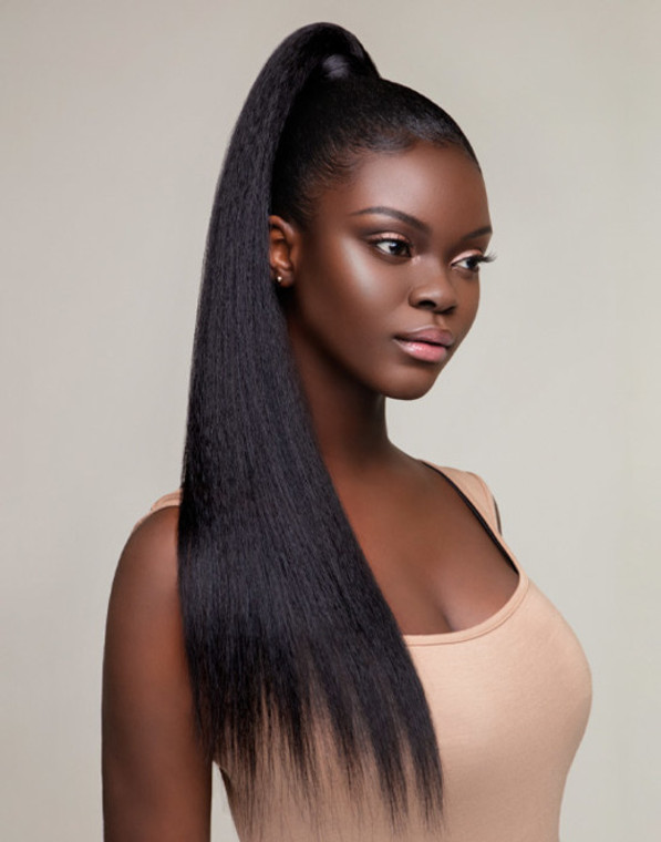 Feme Collection Ponytail Kink side view