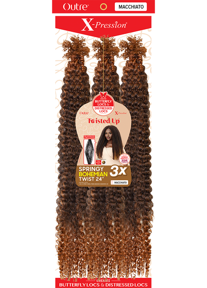 Outre X-Pression Twisted Up - Springy Bohemian Twist