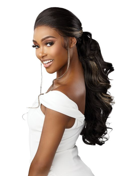 Sensationnel Bare Lace Unit 8 - long wavy style in an up do