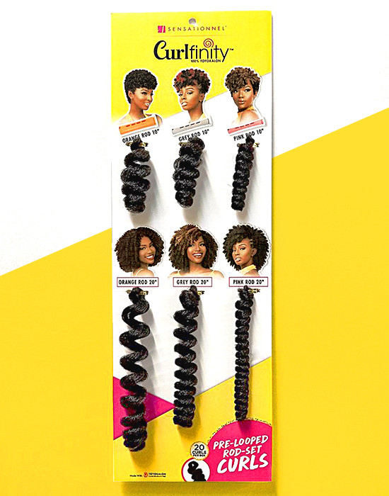 Packaging for Curlfinity - Grey Rod