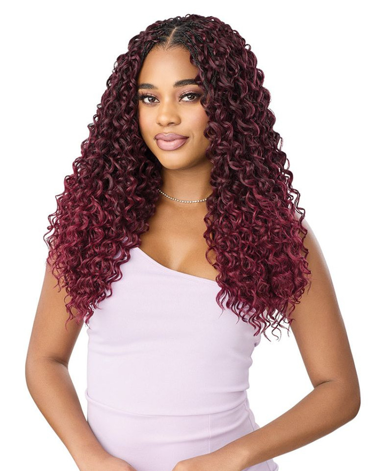 Outre Purple Pack Brazilian - Feather Crochet Dominican