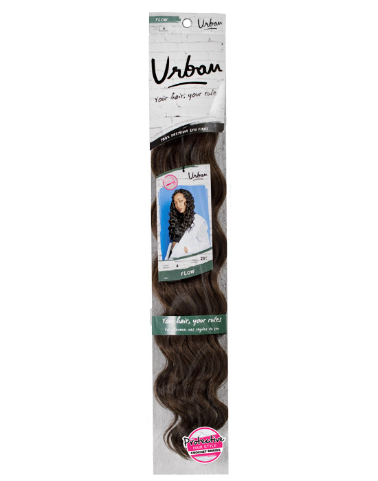 Urban Flow braiding hair packaging