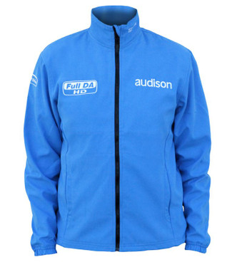 AUDISON BLUE SOFTSHELL JACKET S