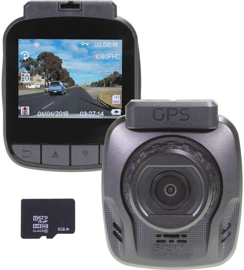 GHDVR380 - 1080P FULL HD DASH CAM GPS 8GB
