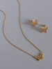 *Waterproof* Butterfly Delicate Necklace: Gold Or Silver