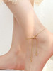 *Waterproof* Adjustable Smooth Chain Anklet: ONE LEFT!