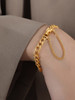 Chain Drop Bracelet: Gold Or Silver