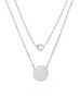 Minimalist Necklace Set: Gold, Silver Or Rose 