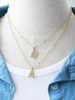 Pave Oval Chain Initial Necklace - LETTER R - LAST 2!