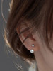 Sterling Back Bar Earrings: Gold Or Silver
