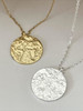 Sterling Whole World Necklace: Gold Or Silver