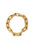 Oval Embellished Chunky Links Bracelet: Gold Or Silver: As Seen In The Golf Le Fleur Ad