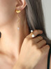 Hearts Mismatched earrings: Gold Or Silver