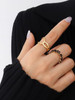 Open Ovals Ring: Gold Or Silver