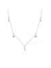 Sterling Delicate Drops Necklace: Gold Or Silver