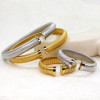 Banded Bracelet: Gold Or Silver