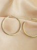 Sterling 1.4" Classic Hoops: Gold Or Silver