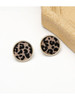 Cheetah Print Stud earrings