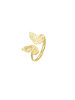 Sterling Butterfly Ring: Gold Or Silver