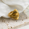 Golden Bloom Ring - Size 7